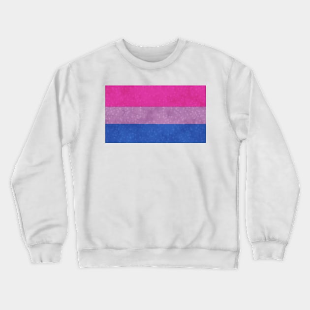 Shimmer Bisexual Pride Flag Crewneck Sweatshirt by whizz0